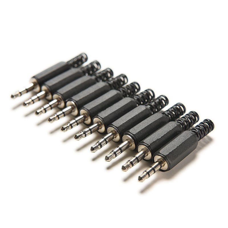 10 X 3.5mm 1/8" Audio Male Plugs Jack Adapters Stereo Connectors for HeadpYUDD