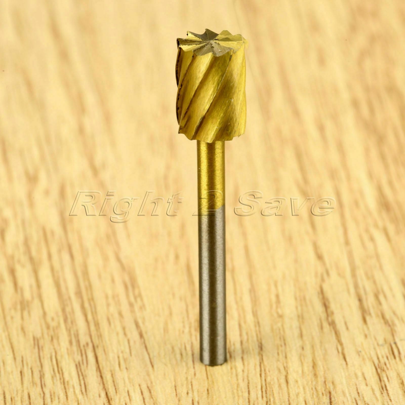 10pcs Woodworking Rotary Burr Router Bits Files Wood Cutter Milling Carving Tool