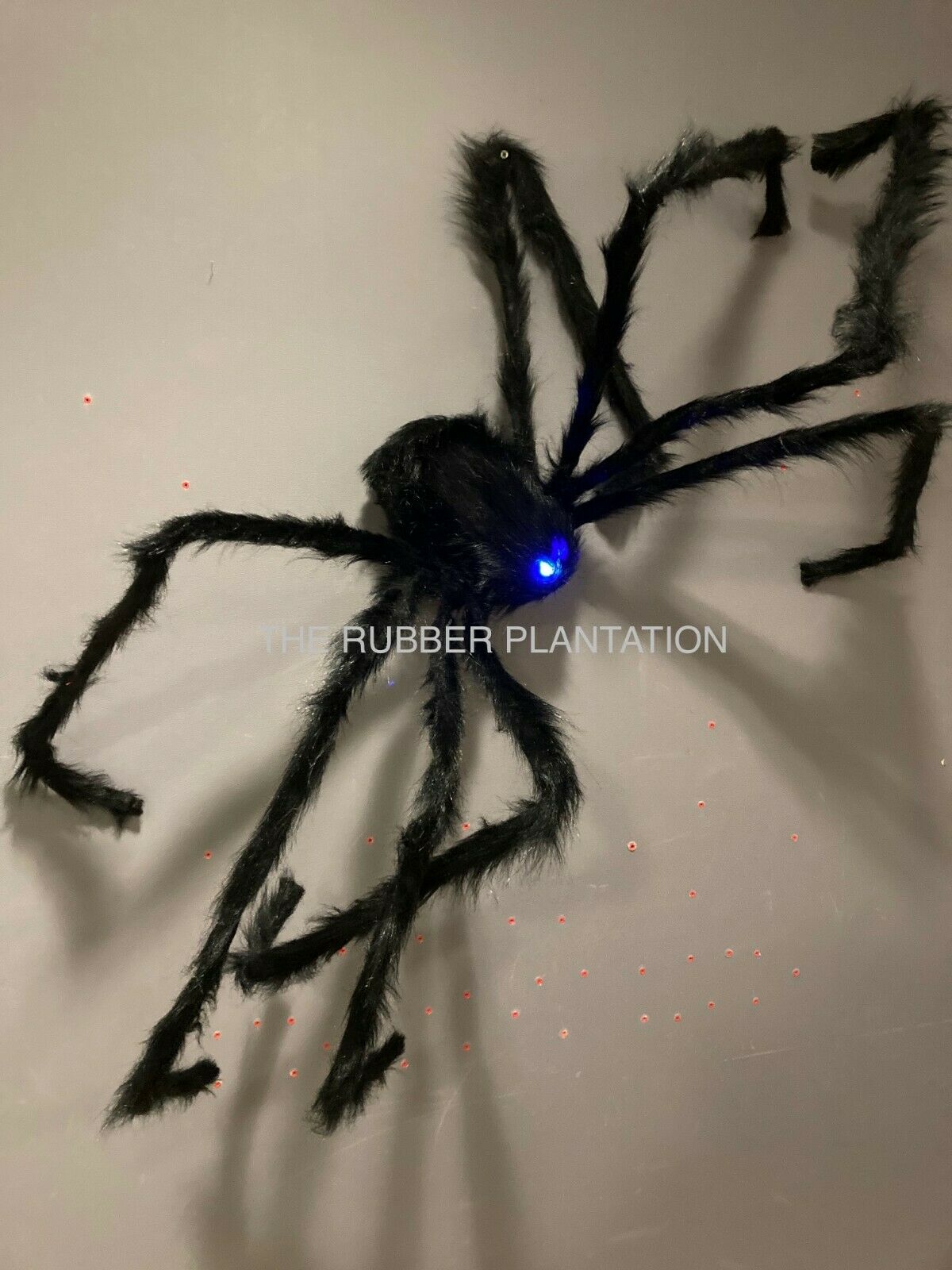Giant Spider Prop Halloween HUGE 7ft LIGHT UP EYES Decor Haunted House Horror