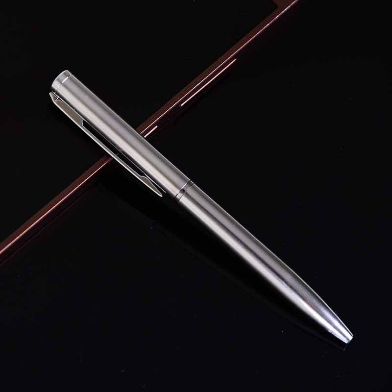 1pcs/lot mini metal ballpoint pen rotating pocket-size pen ball point pe.l8