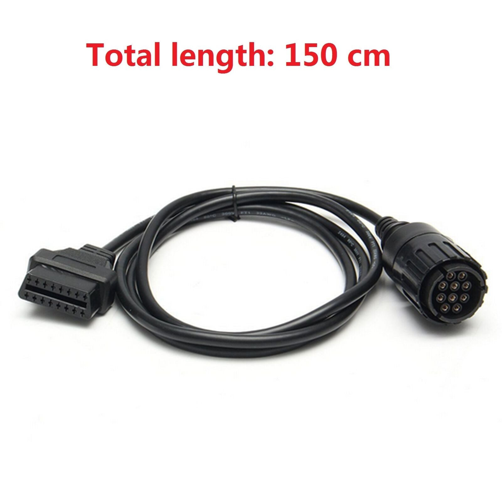10 Pin Adaptor 10Pin To 16Pin OBD2 OBDII Diagnostic Cable For BMW Motorcycles