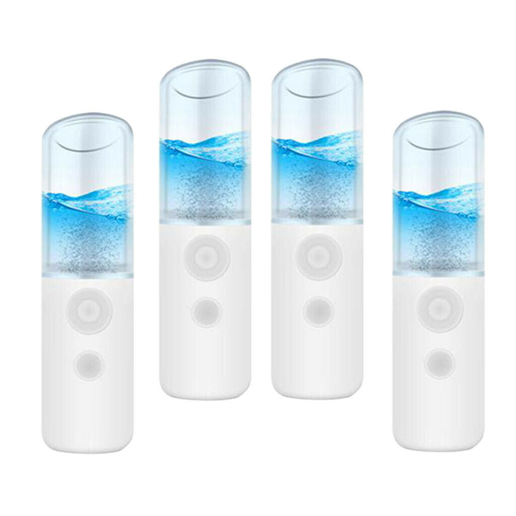 4 Pieces USB Handy Nano Mist Atomization Mister Hydration Moisturizing