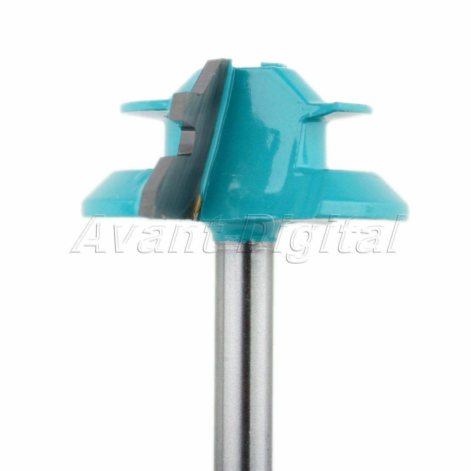 1/4”Handle 45 Degree Router Bit Lock Miter Cutting Diameter 1-1/2" Cutter Tool