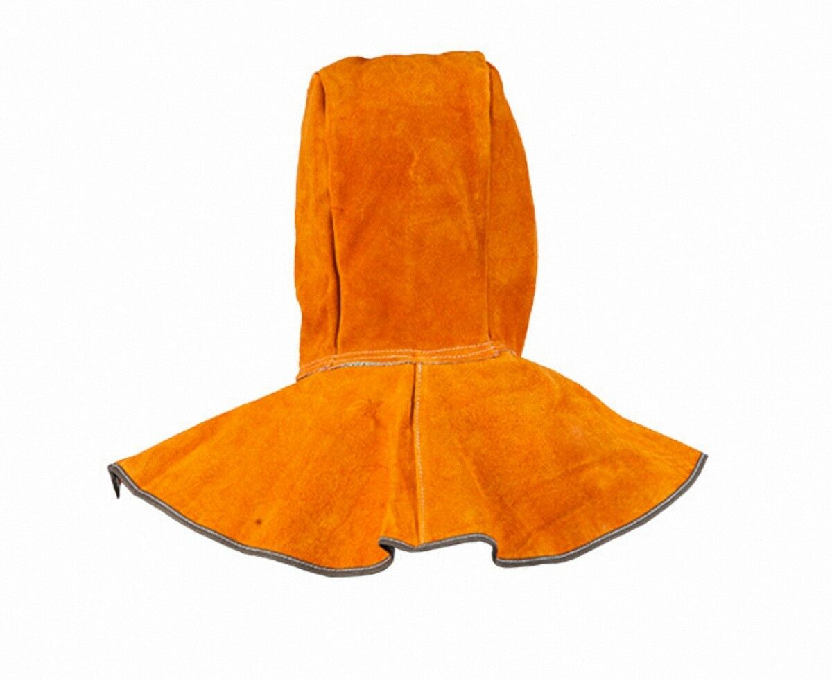 Universal Leather Shawl Cap Cape Hat Dust Cover Welding Protective Equip