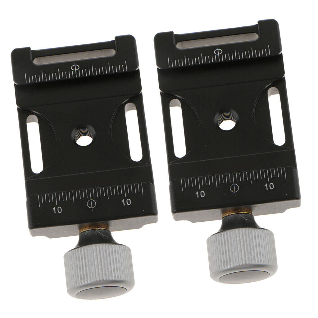 DC-38 Aluminum Quick Release Clamp With Arca-Swiss For Ball Head For 1/4