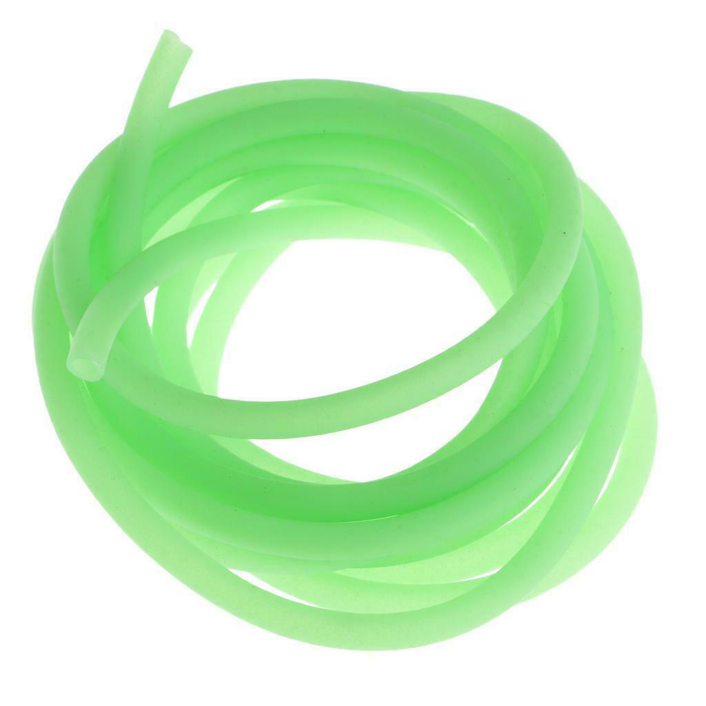2x Soft Luminous Carp Fishing Tubes Tubing Sleeve Pipe