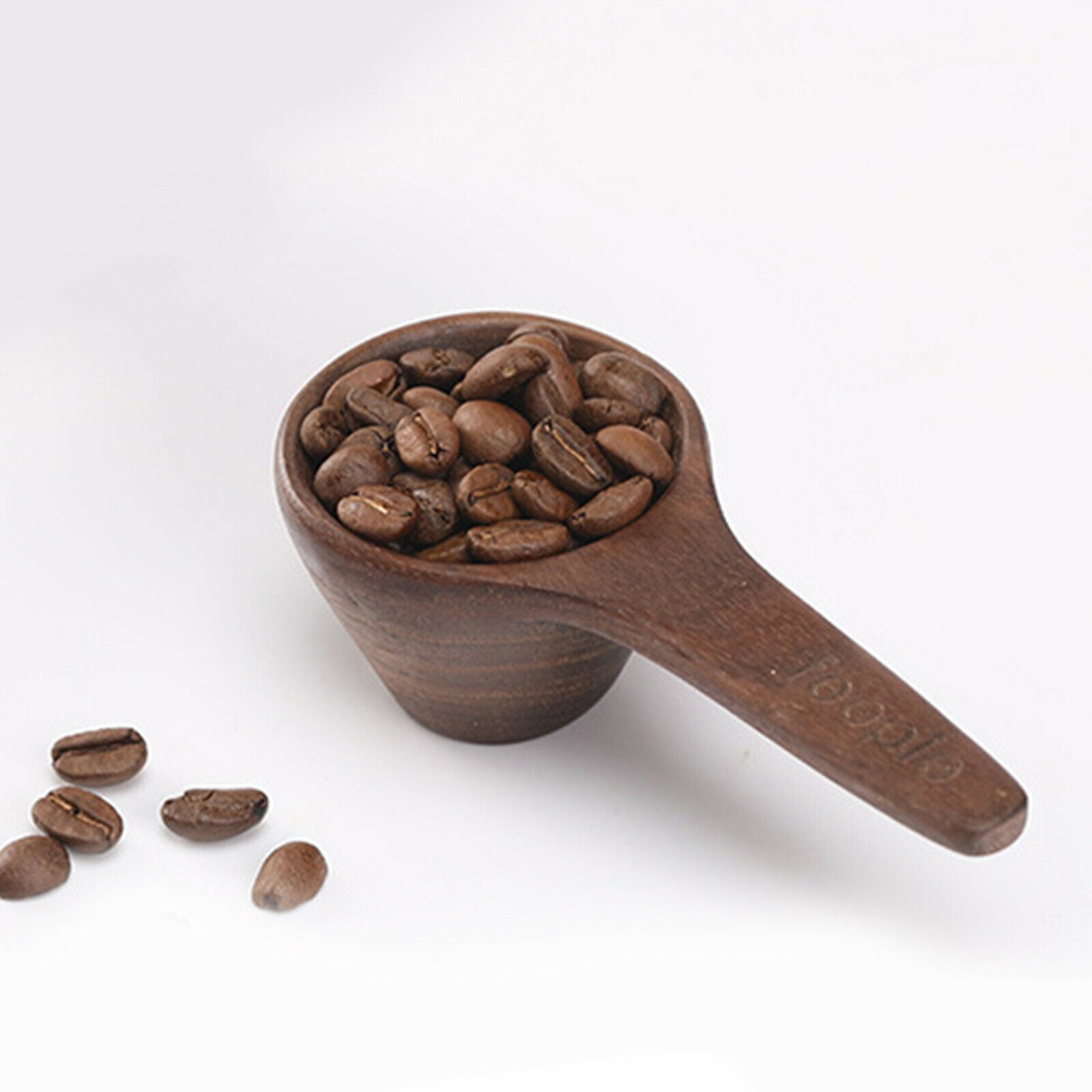 Wooden Coffee Scoop Measuring Spoon for Coffee Bean Ground Beans Tea