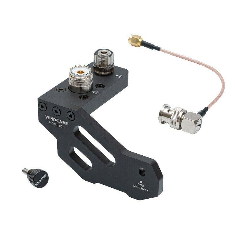 Black Quick Release Antenna Bracket For ICOM IC-705 Portable Shortwave Radio USA