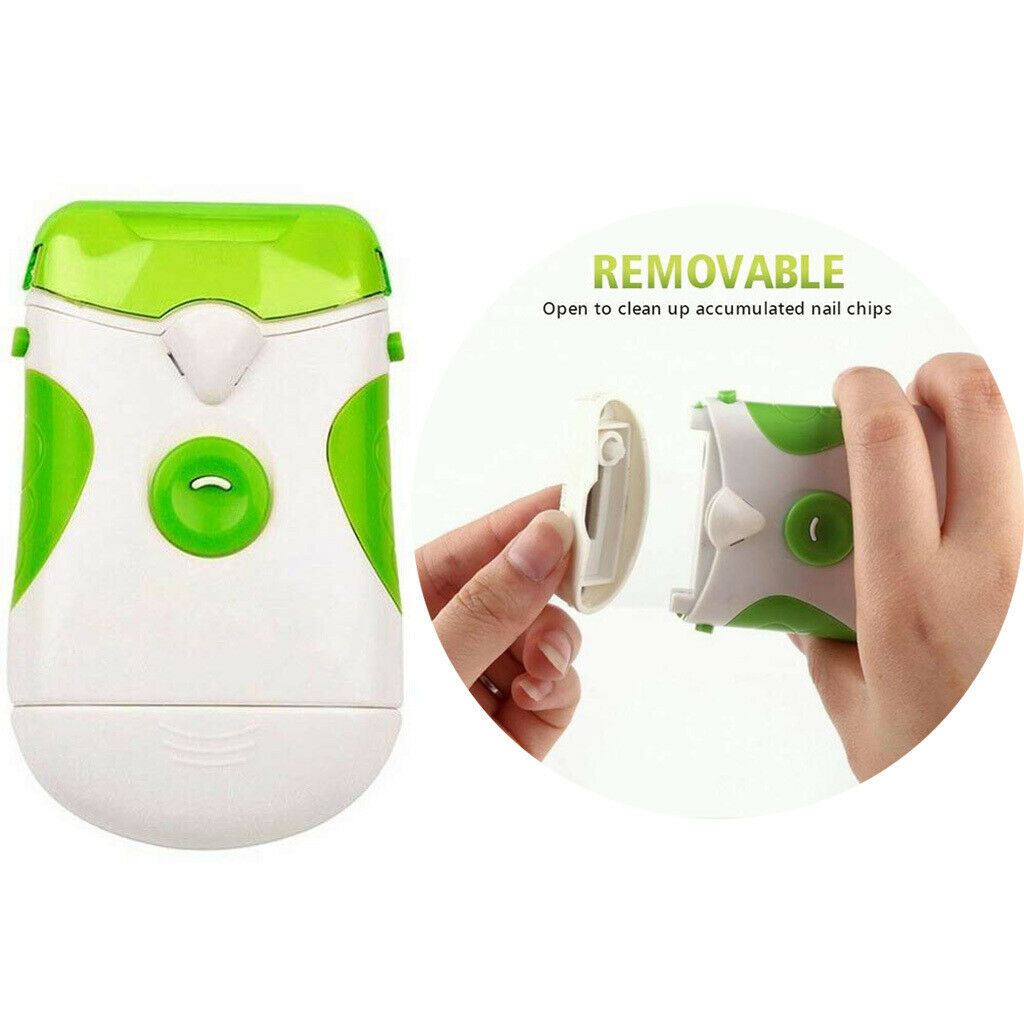 Electric Nail Trimmer Cordless Battery Powered Manicure for Baby and the Elder