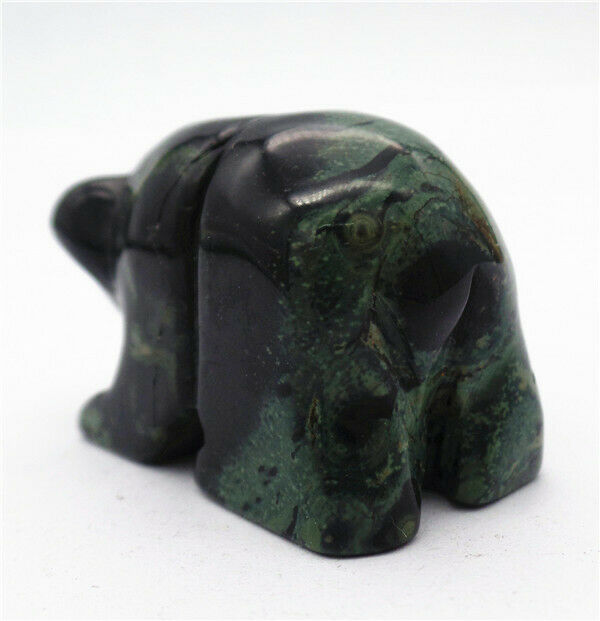 48x31x23mm Natural Kambaba Jasper Carved Bear Decoration Statue Decor HH7731