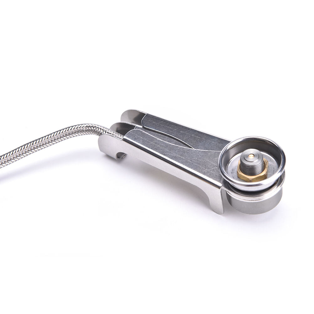 Outdoor Camping Stainless steel Stove Adapter Link Adaptor Nozzle Gas Bottle& XC