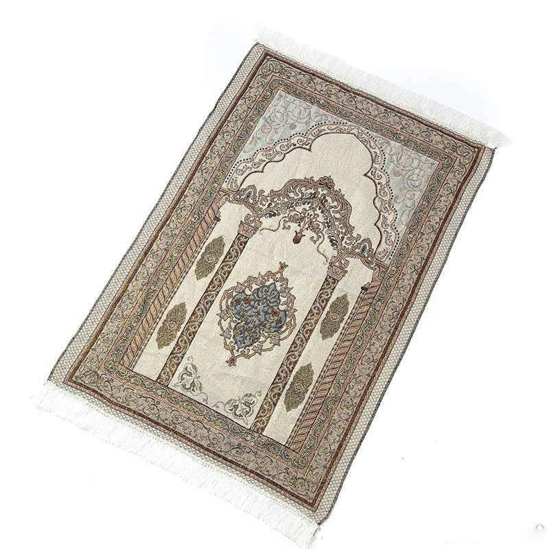 Travel Prayer Mat Islamic Janamaz mat Salat Prayer Rug Perfect for Hajj Umrah