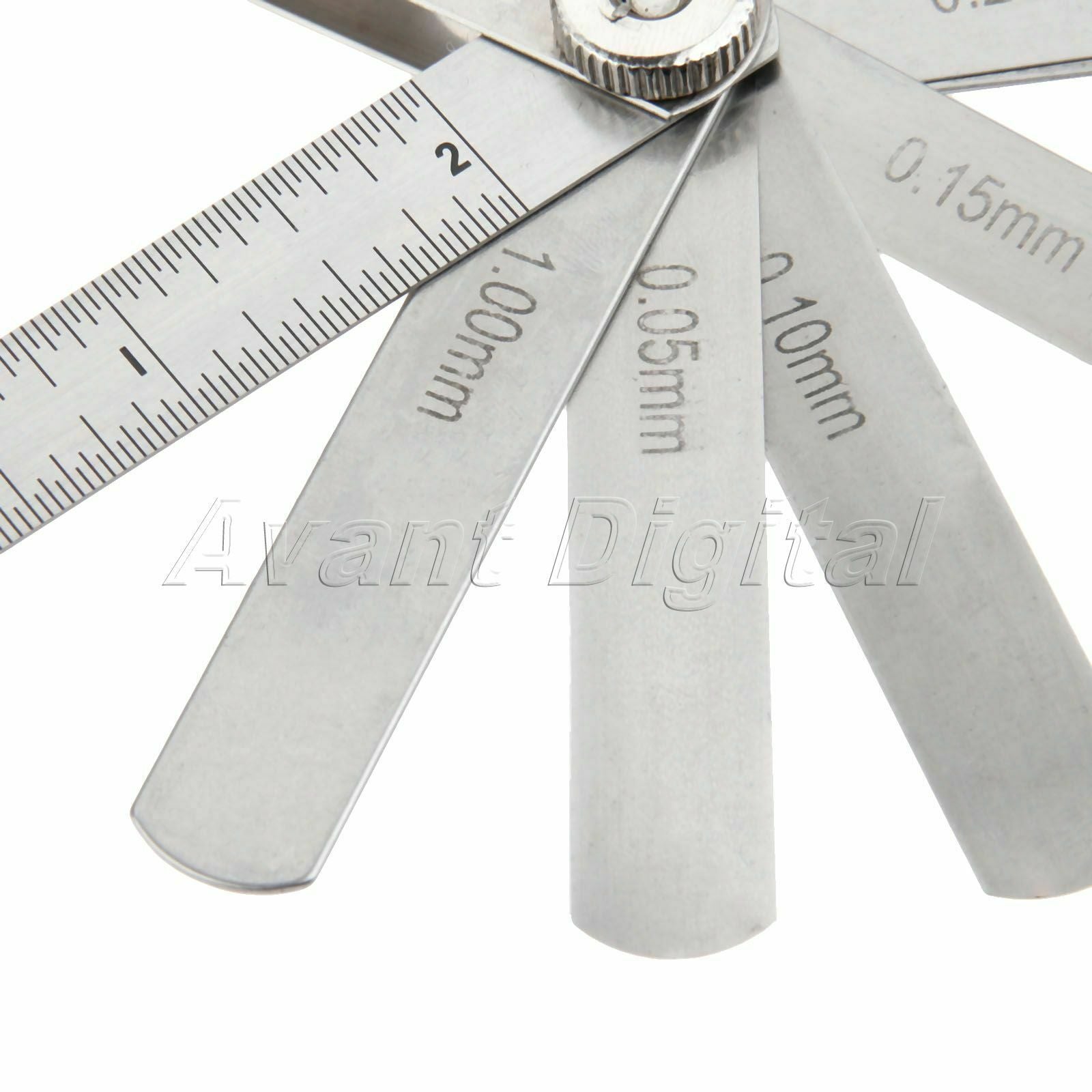 14 Blades 0.5mm-1mm Metric Feeler Gauge Check Iespection Measure Hand Tools New