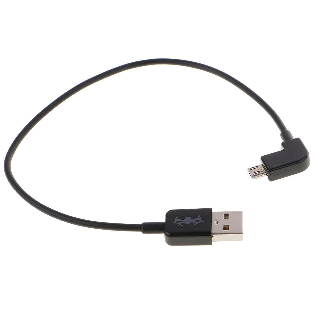 2 Pieces 30cm Micro USB RC Connector Cable to Smartphone Tablet for DJI Mavic