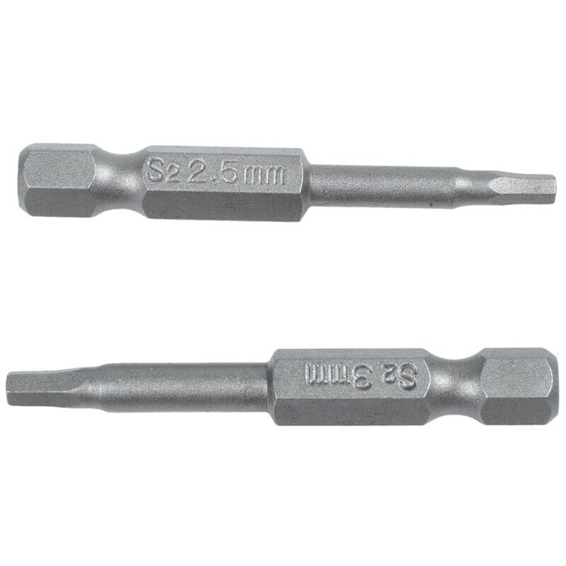 8Pcs Magnetic Hexagon Screwdriver Bit S2 Steel 1/4 Inch Hex Shank Screw DriverC1