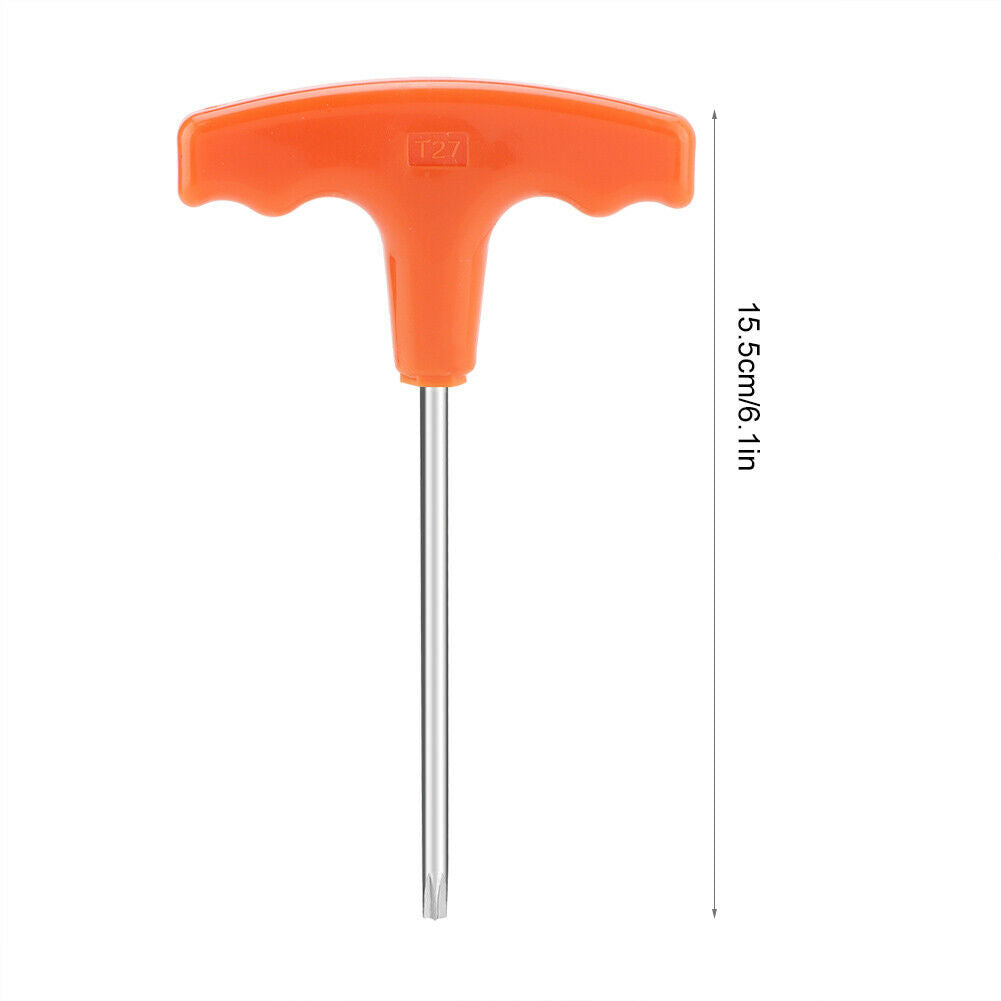 Plastic 15cm T Handle T27 Torx Driver Screwdriver for Stihl Makita 0812 370 1000
