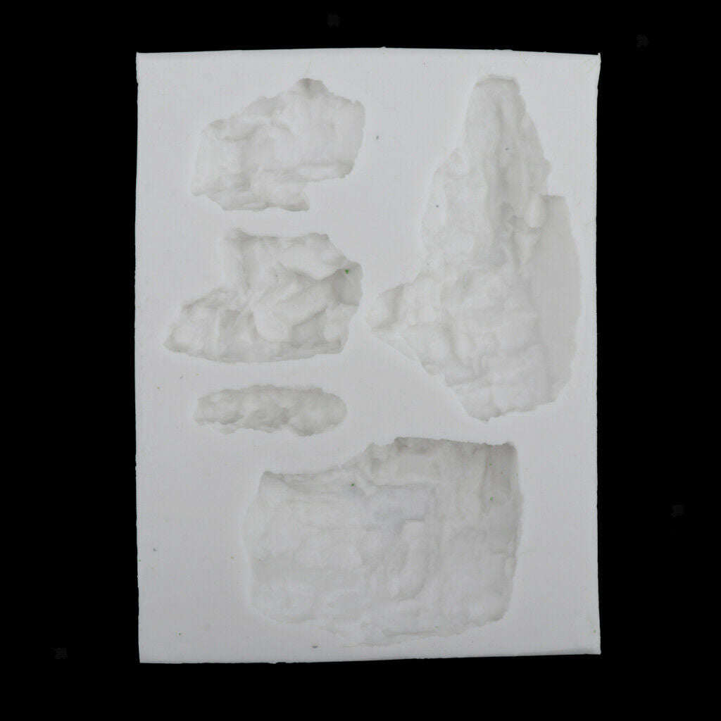 Coral Lake Rock Molds Mould Handmade DIY Decoration Sandtable Accessory