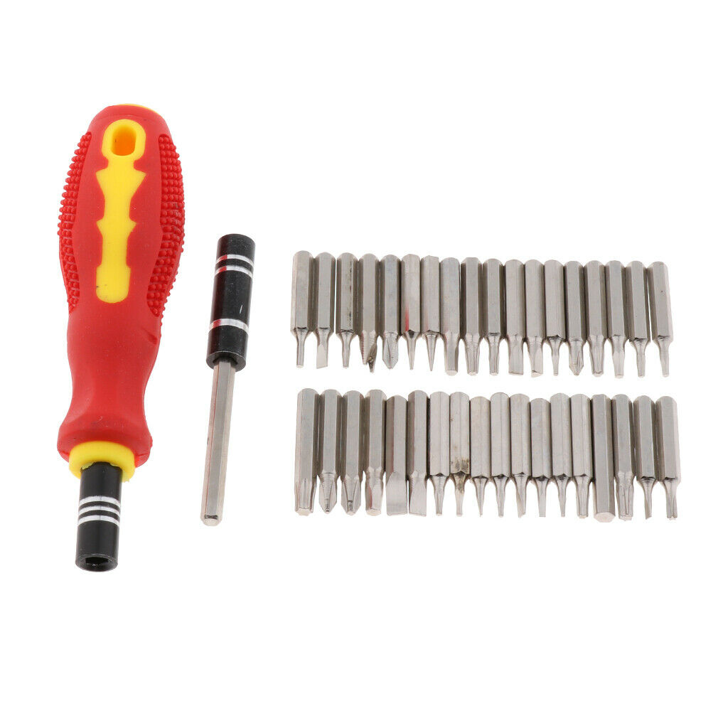 38 in 1 Precision Screwdriver Set - Compact Repair Kit for Phones, Tablets, PCs