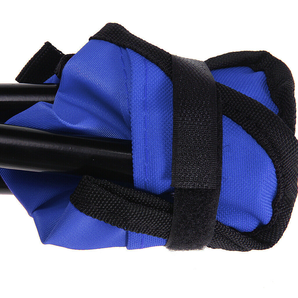 Portable Camping Fishing Travel Tripod Folding Stool Chair Blue