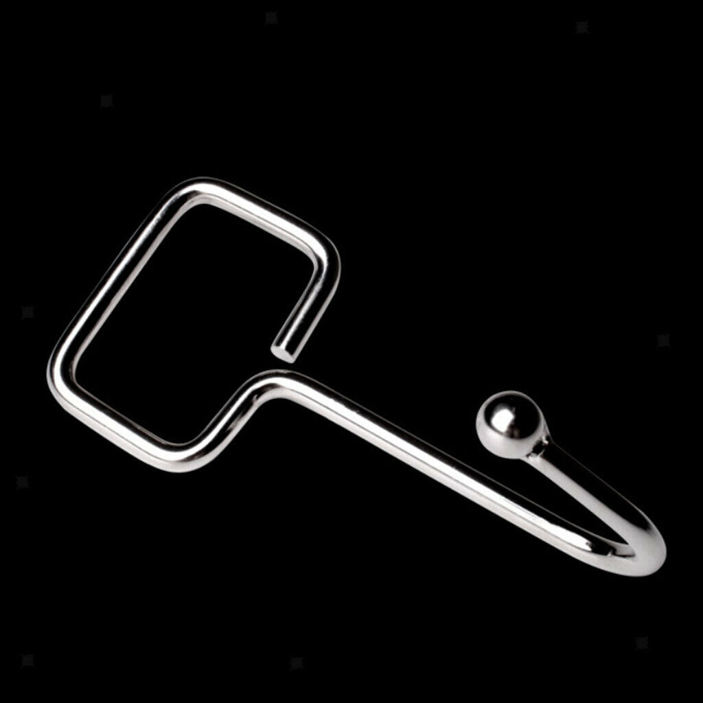 Self Adhesive Firmly Stick On Door Wall Tile Stainless Steel Hook Hanger