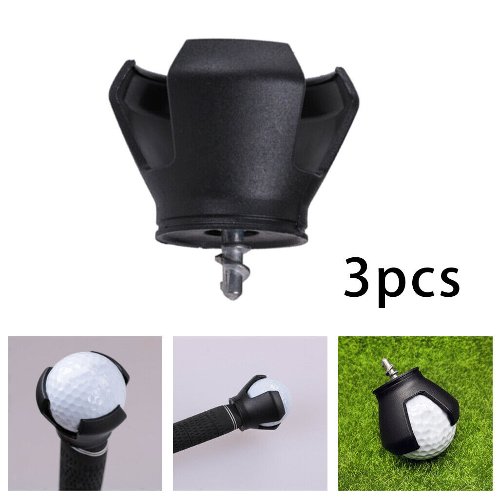 Pack of 3 Ball Retriever Grabber Putter Claw Kit Caddie Sports Equipment