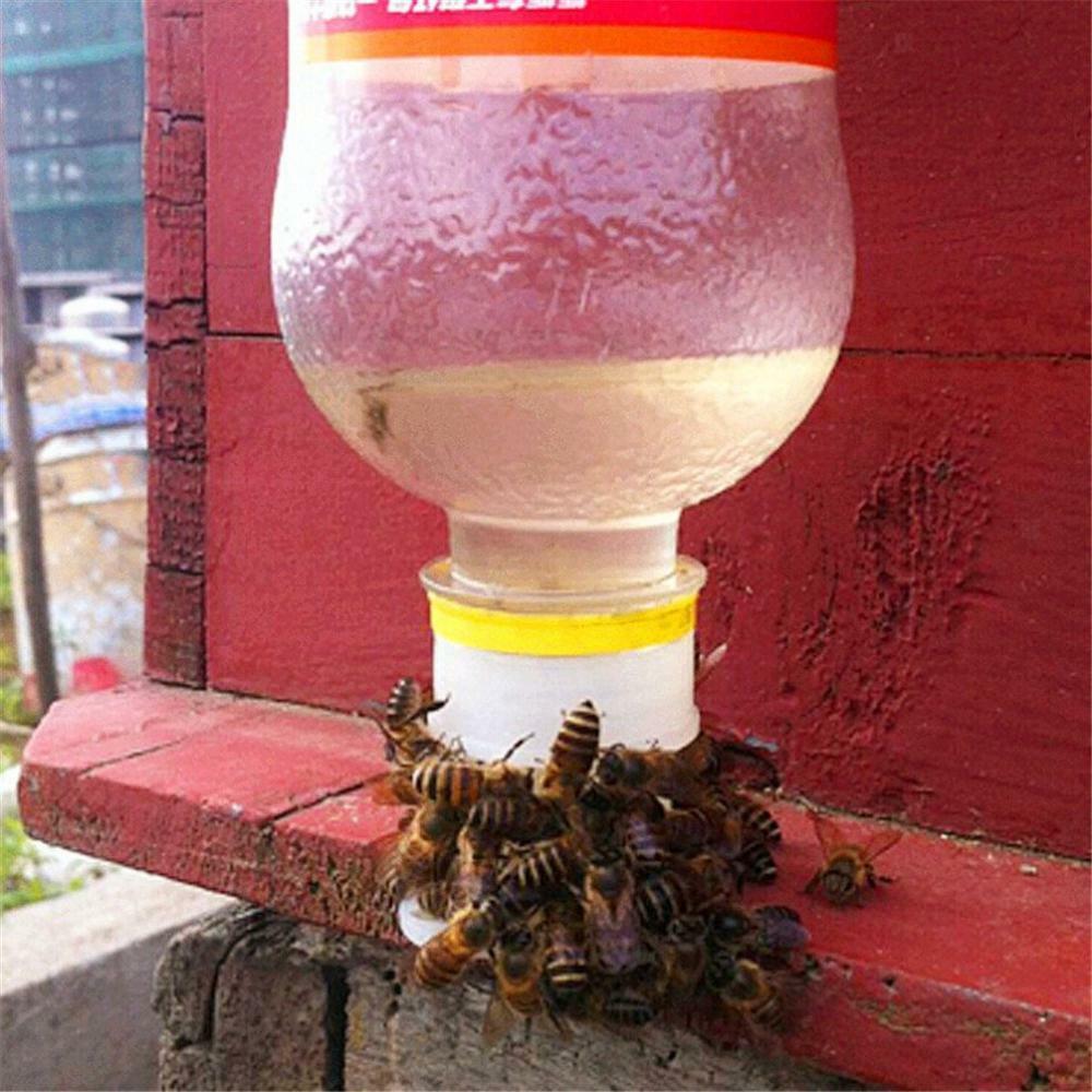 Perforated Automatic Waterers Bee Water Feeder Bee Keeping Tool 10Pieces