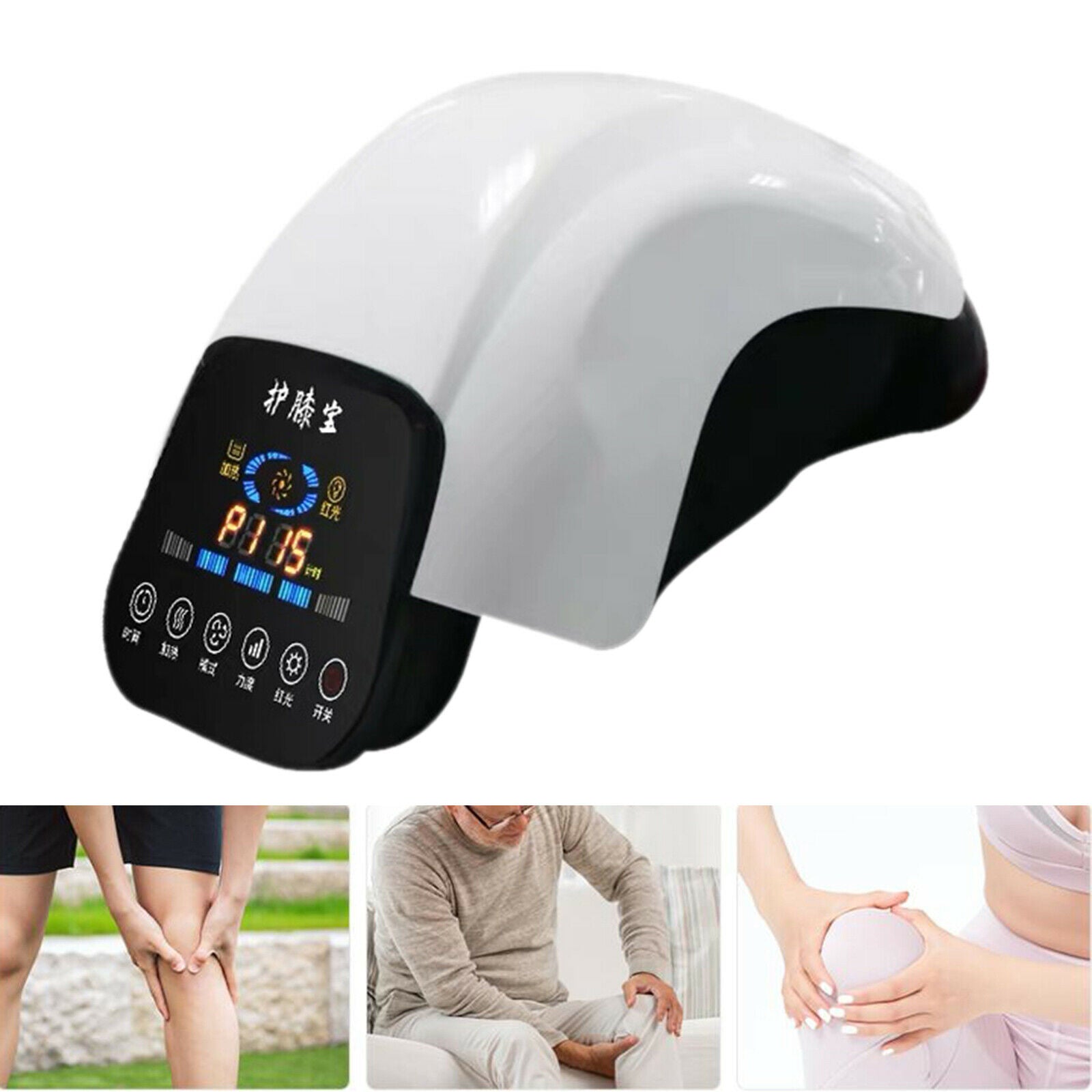 Warming knee massage Cordless leg and knee bandage wraps for knee pain