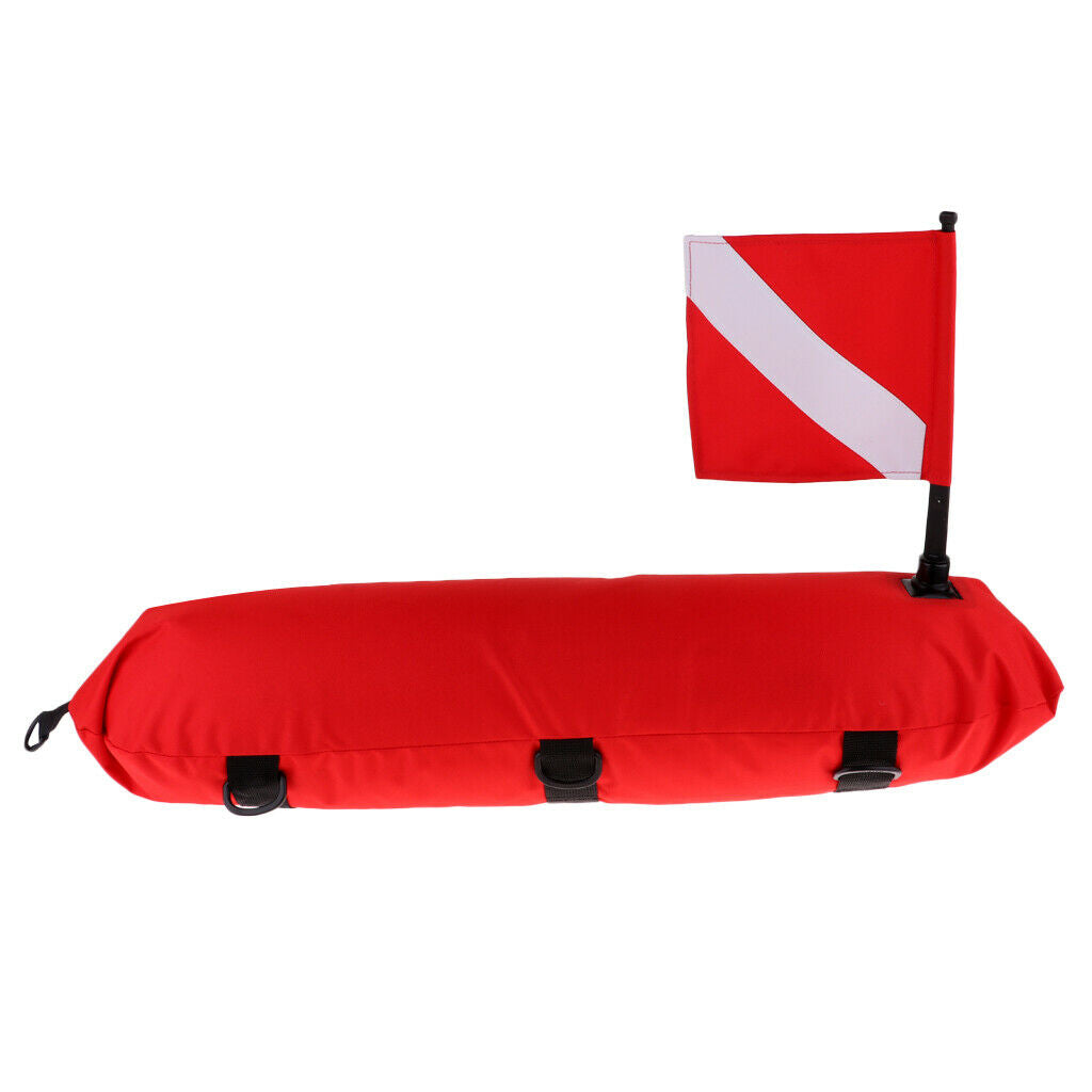 High Visibility Surface Marker Buoy, Dive Flag for Scuba Diving Spearfishing