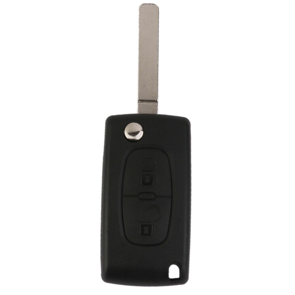 2-Button Remote Key Shell Case With  For Citroen C2/C3/C4/C5/C6