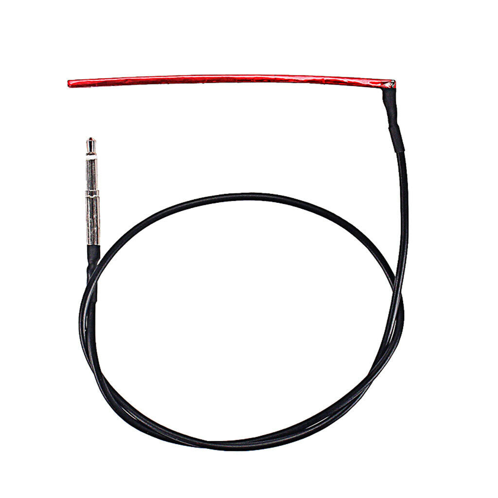 1pc Acoustic Guitar Piezo Pickup Preamp  Easily System Parts Red Head