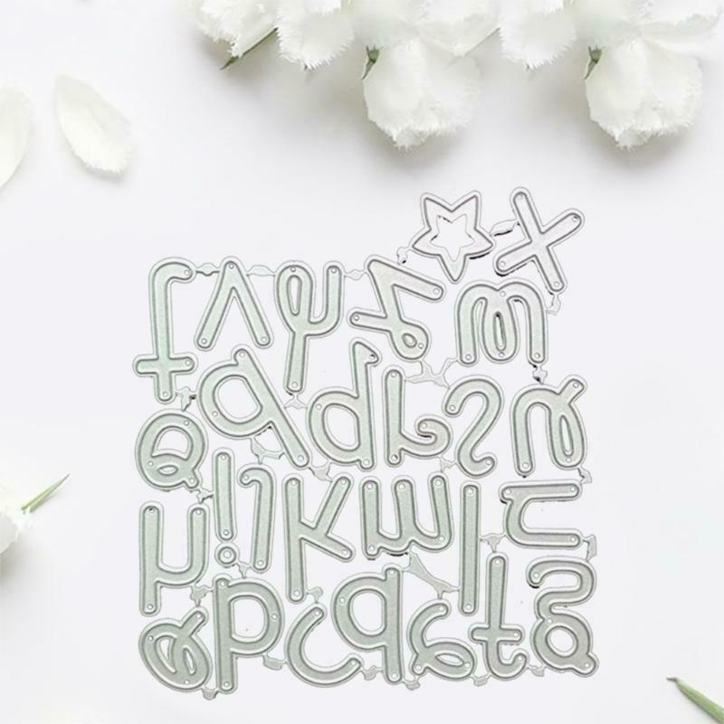 Letters Die Cutting Template Handmade Scrapbooking Diary Album DIY Decorations