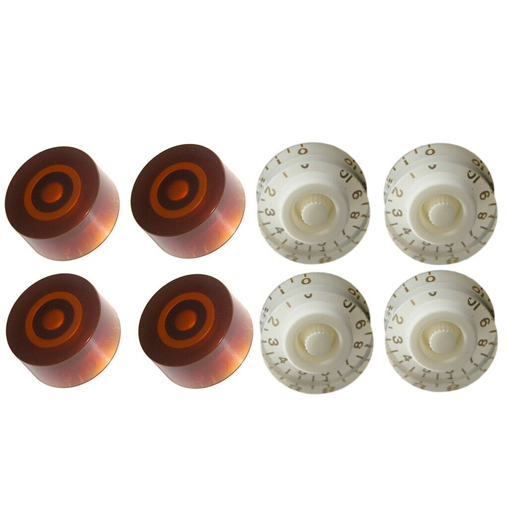 Pack of 8 Volume/Tone Control Knob for Les Paul Electric Guitar Accessory