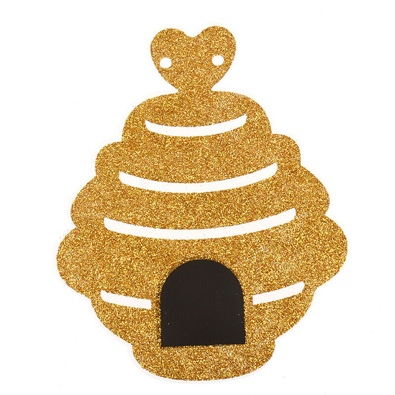 Happy Birthday Bee Banner Garland with Bee and Beehive Party Suppli.l8
