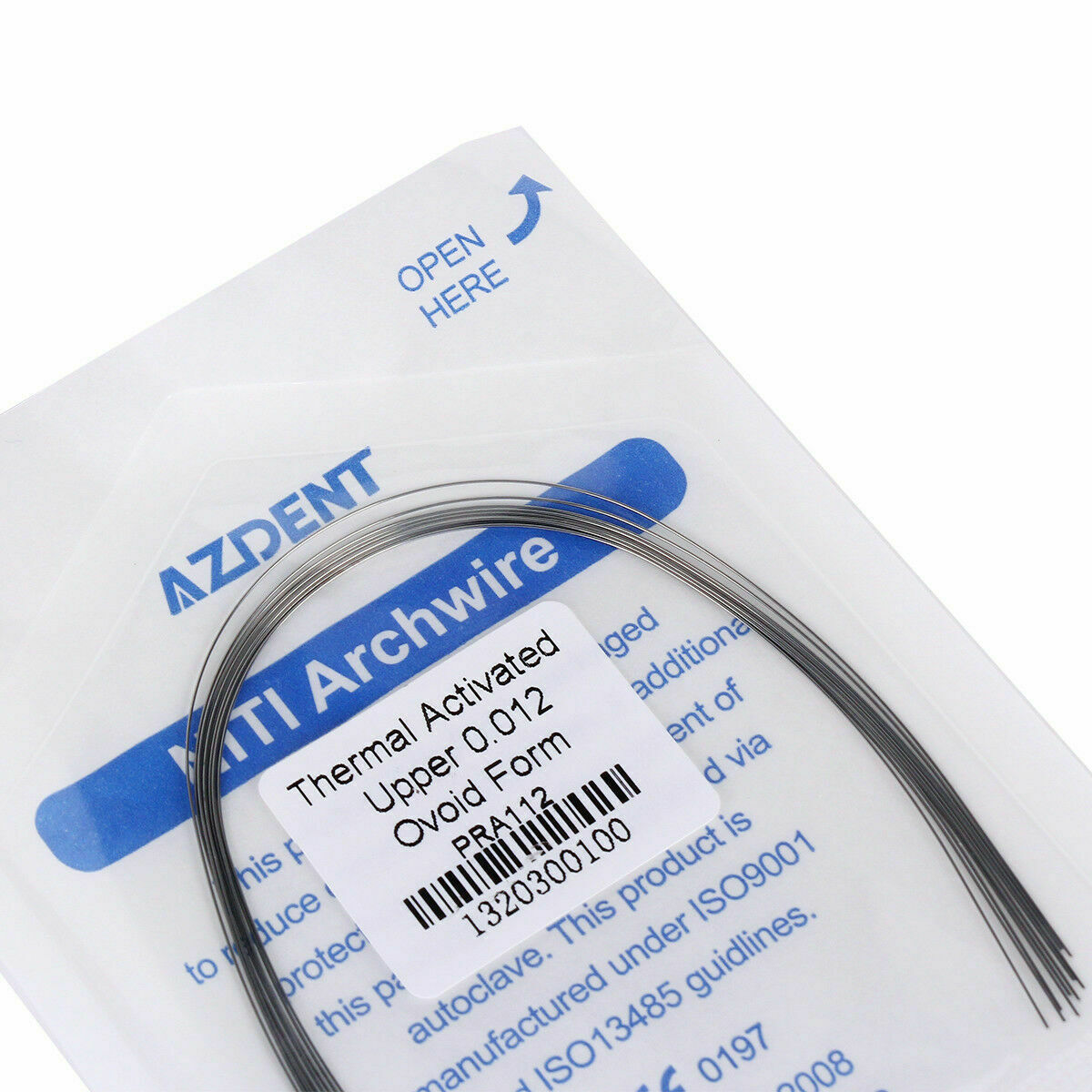 30 X Dental Ortho Heat Thermal Activated Niti Arch Wire Round Upper/Lower AZDENT