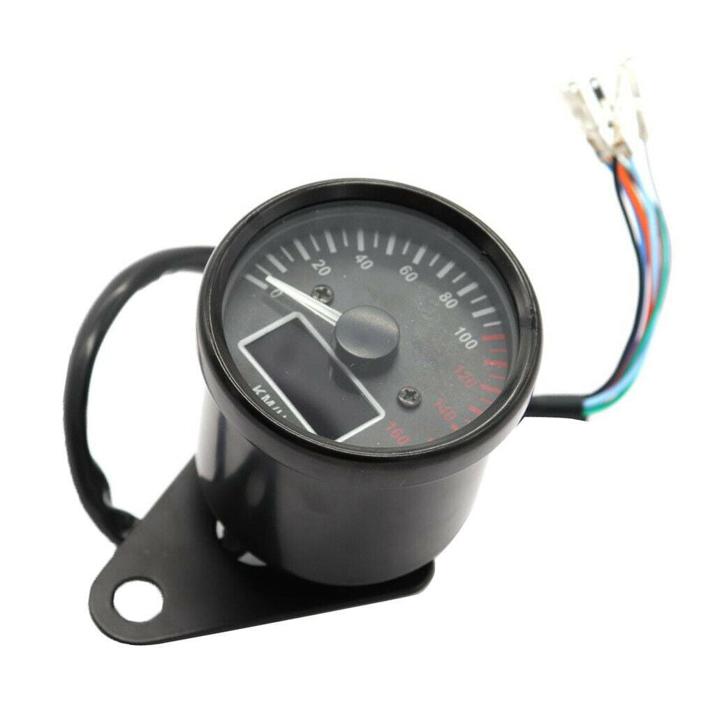 Motorbike Multifunction Speedometer Odometer Fuel Gauge with Light Indicator