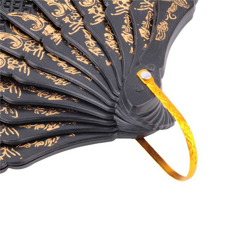 Spanish Lace Flower Silk Folding Wedding Prom Party Hand Held Dance Fans HoDD