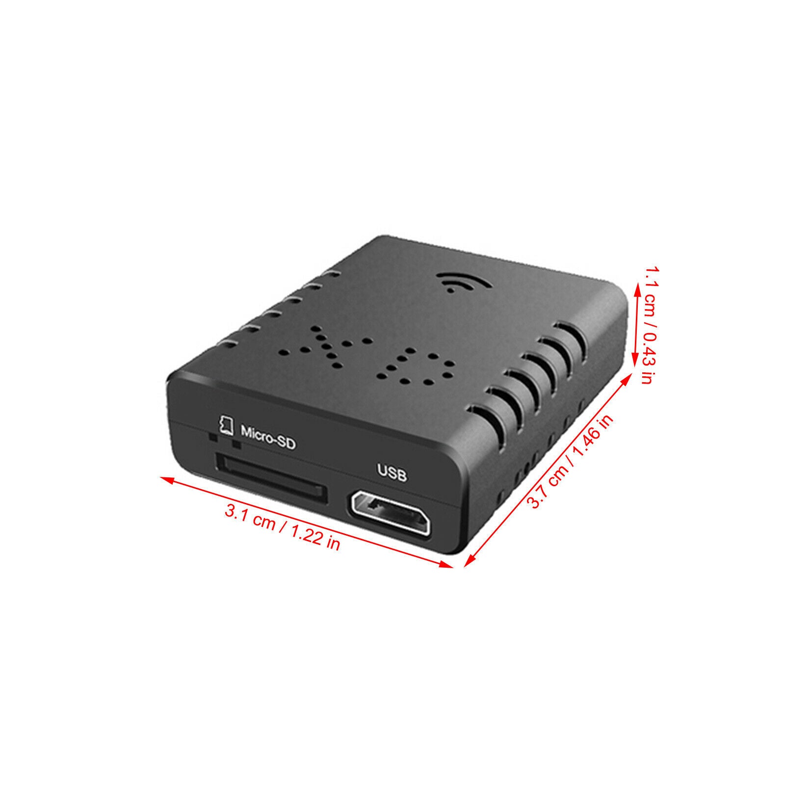 Mini Hidden Spy Camera Wireless Wifi IP Home Security 1080P HD DVR Night Vision