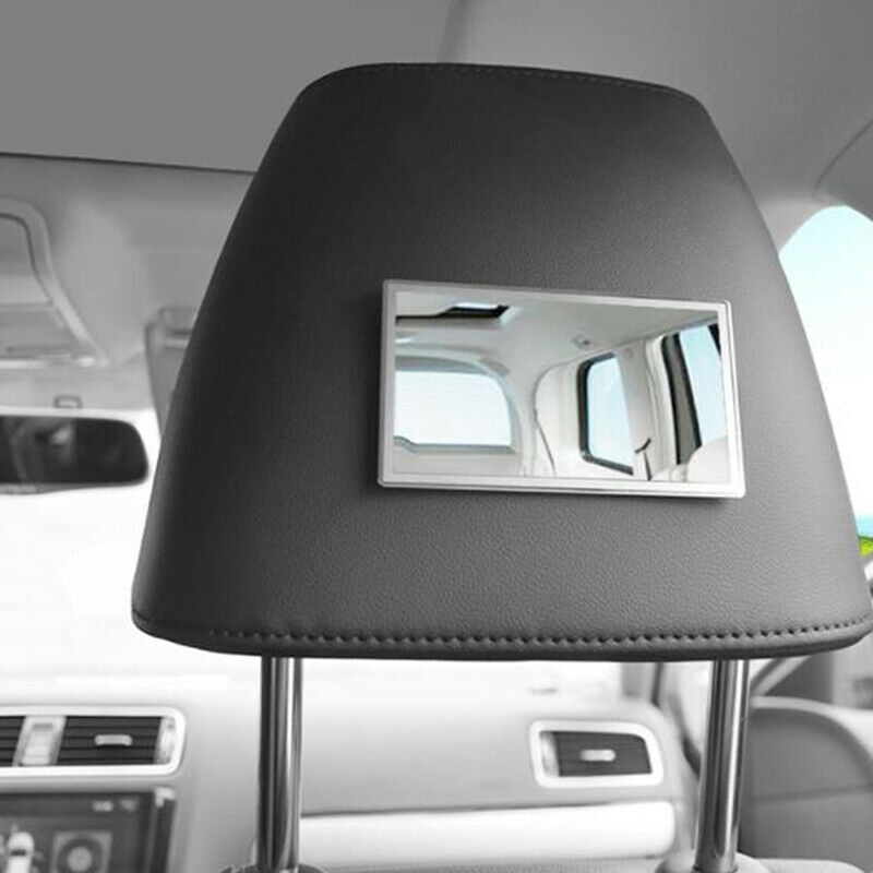 Sun-Shading Visor Makeup Stainless Steel Mirrors Portable Car Interior Mi.l8