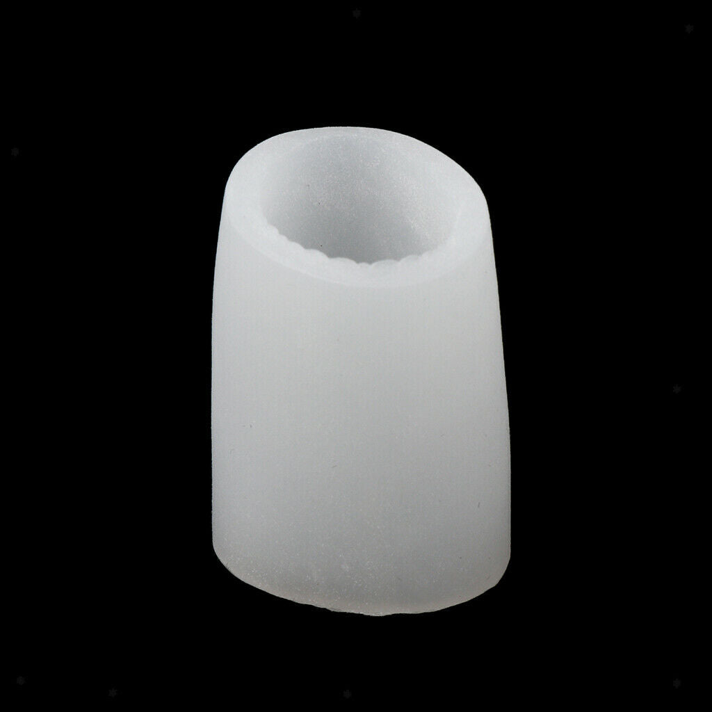 20pcs Silicone Gel Tube Toe Separator Bunion Protector Cover Foot Cushion L