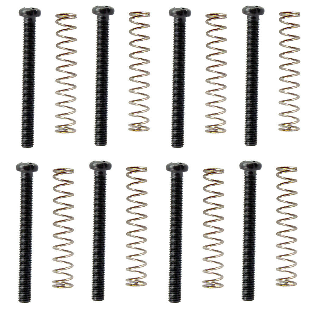 The Humbucker double coil pickup frame screws springs for the