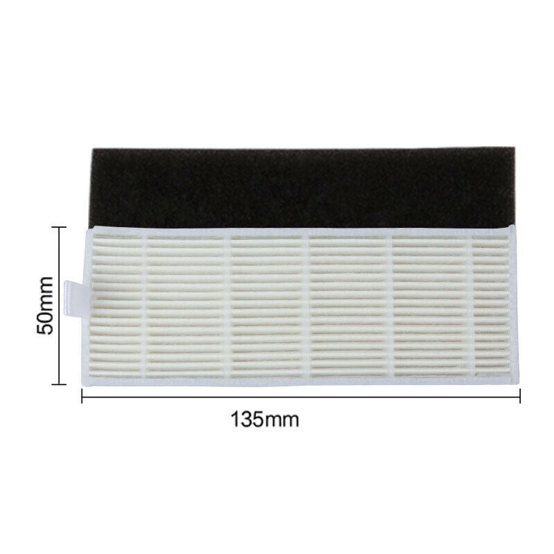 Filter+Brushes+Mop+Sponge For Ecovacs Deebot Cen663 Cen664 Dm82 Vacuum CleanerE9