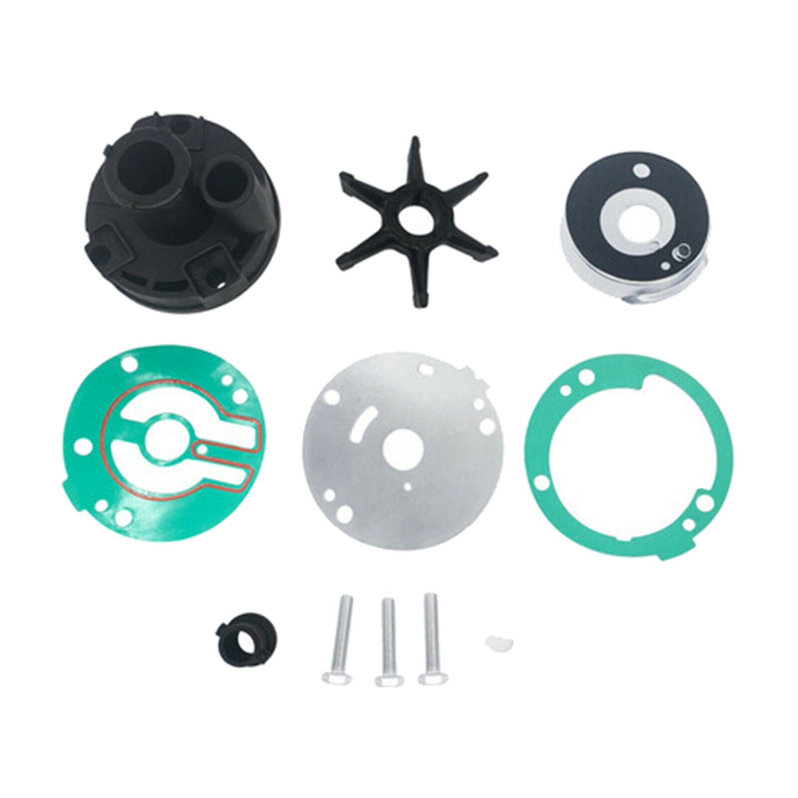 689-W0078 Water Pump Impeller Repair Kit for Yamaha 25HP 30HP 689-W0078-A6