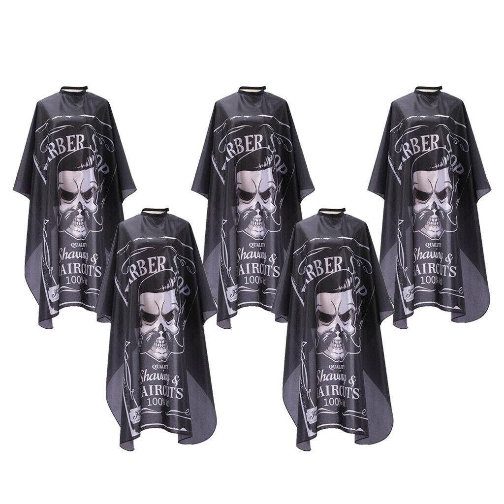 5x Barber Shop Cape Premium Home Haircutting Gown Hairdressing Perming Apron