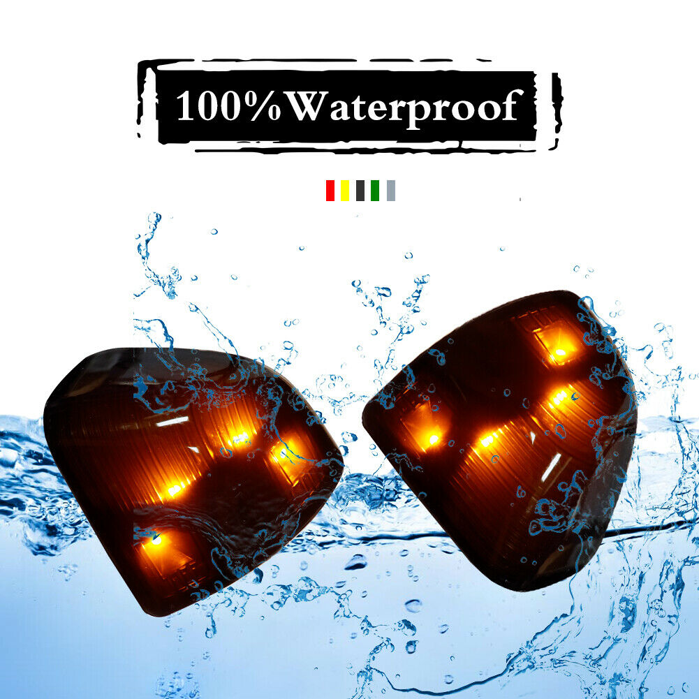 For Ram 1500 2500 3500 2011-17 16 Left&Right Pair Side Mirror Turn Signal Lights