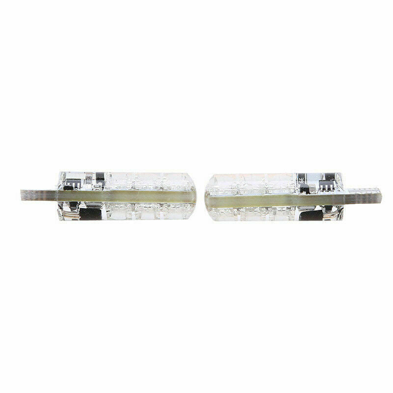 2PCS T10 RGB 6*LED Car Light Remote Control Wedge Side Light Canbus Error Free