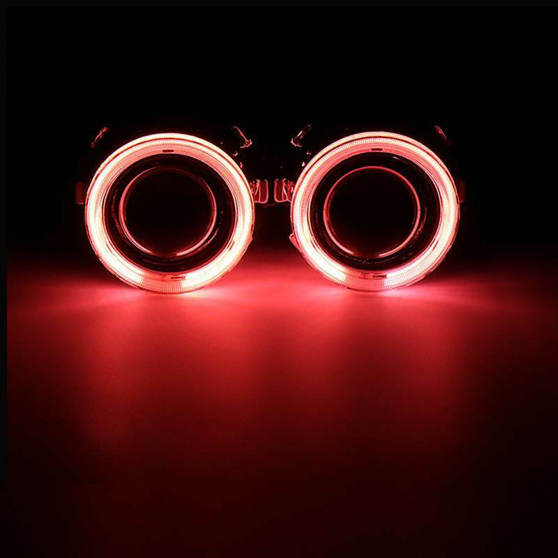 2.5" Halo Angel Eyes HID Bi-xenon Projector Lens LHD/RHD headlight and Inverter