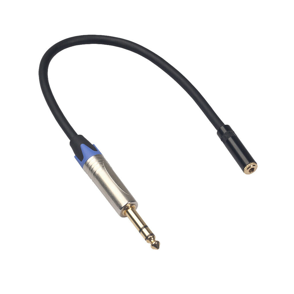 Audio Cable Cord Line 6.35mm Male to 3.5mm Female Connection TC203NF03