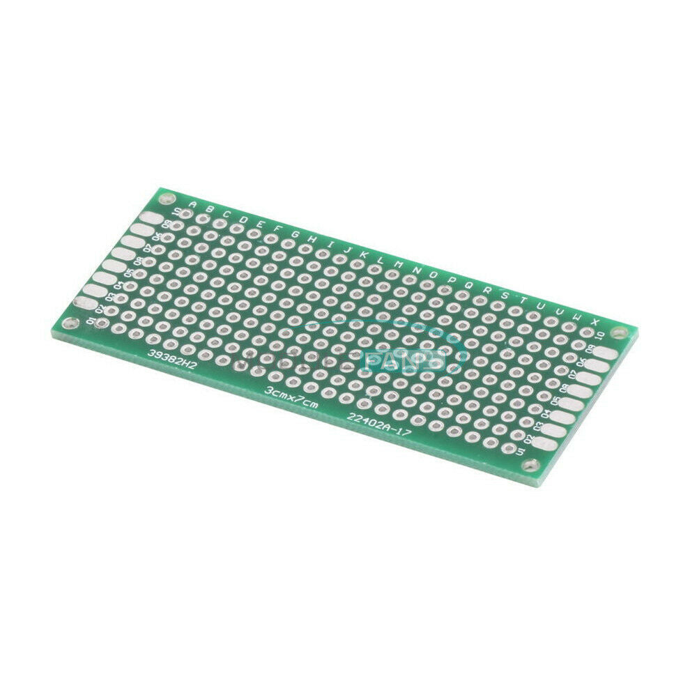 5PCS Prototype PCB Double Side Bread board Tinned Universal 3x7 cm 30x70mm