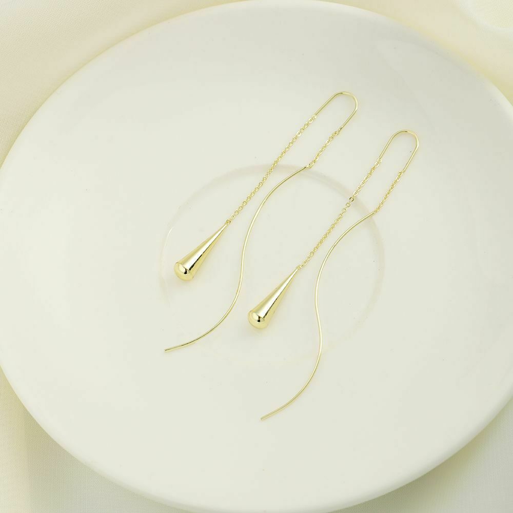 Girls Tassel Earring Water Drop Earrings Pendant Ear Line Women's Jewelry