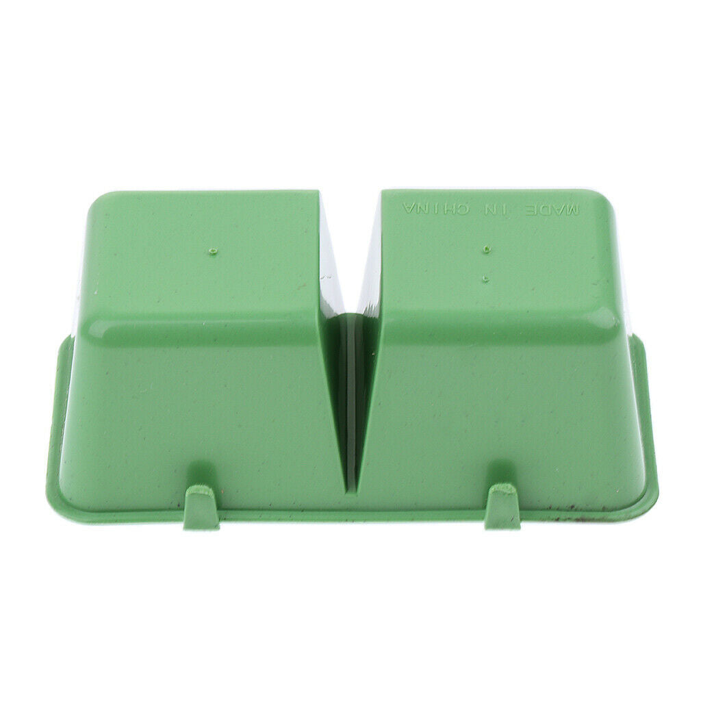 Plastic Bird Feeder Water Bowl 2 in Bird Parrot Feeder Bowl Cups Supplies